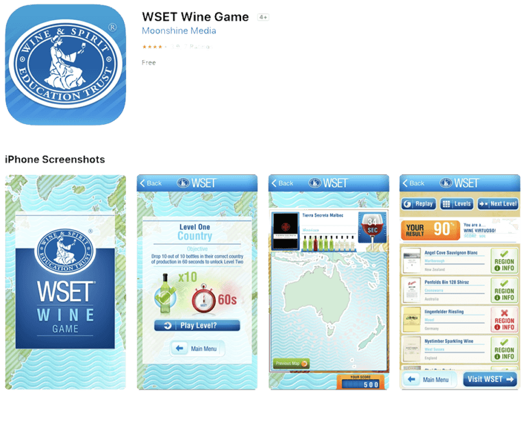 WSET Apps The Wine Centre