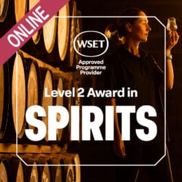WSET Level 2 Award in Spirits (ONLINE)