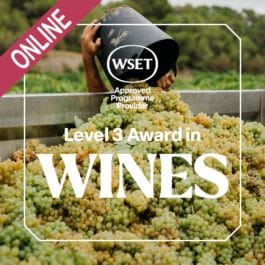 WSET Level 3 Award in Wines (ONLINE)